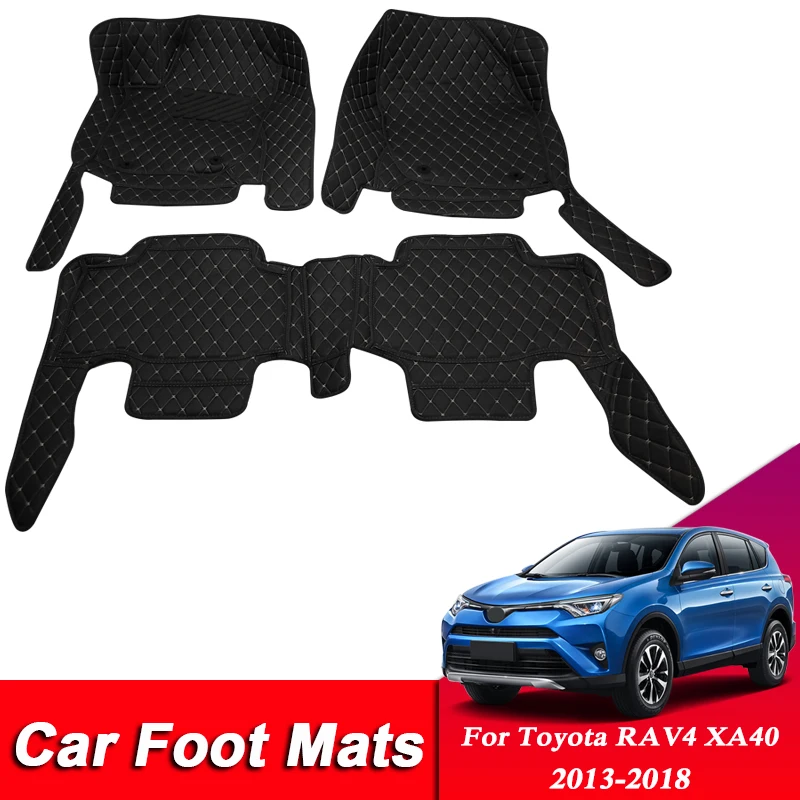 Коврики для Honda CRV CR-V 2012-2016 Кожа под заказ Авто Напольный коврик ног Стайлинг