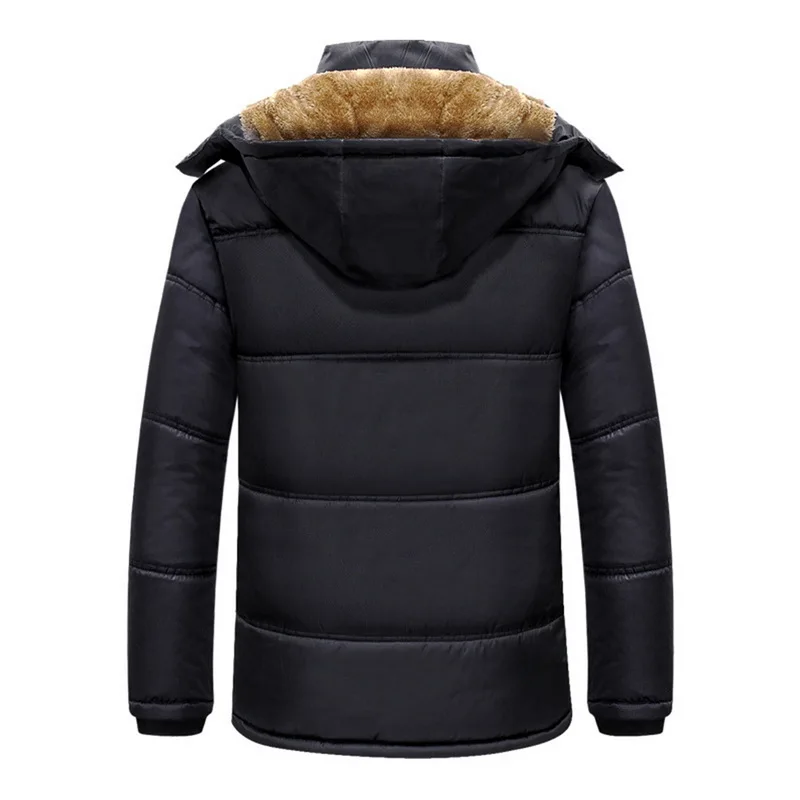 Верхняя одежда с высоким воротником пуховое пальто на подкладке парка