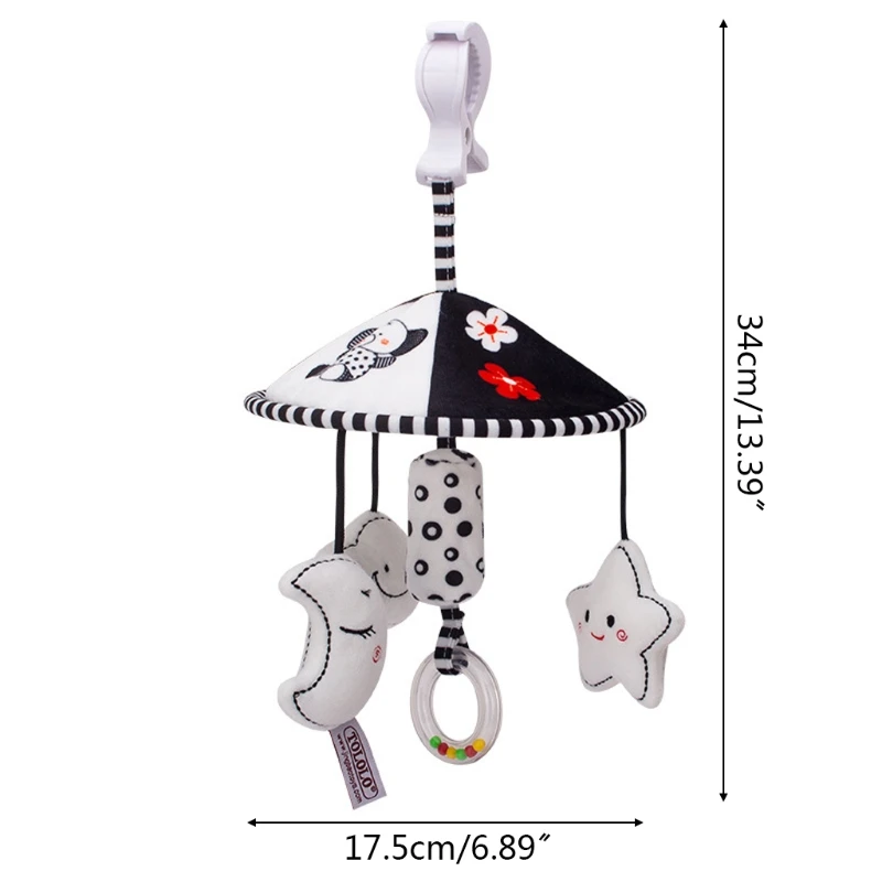 

Игрушка-погремушка для детской коляски, детская кроватка, коляска, подвесной кулон, плюшевый ручной Колокольчик