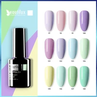 beautilux 1pc light color spring flower blue green pink gel nail polish uv led soak off nails art gel polish varnish 10ml