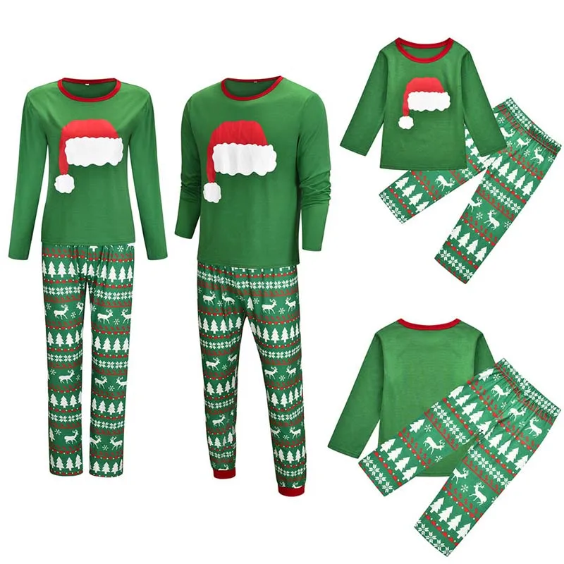 

Mommy Daddy and Me Sleepwear Clothes Look Father Mother Kids & Baby's Nightwear Christmas Pajamas New Family Matching Outfits