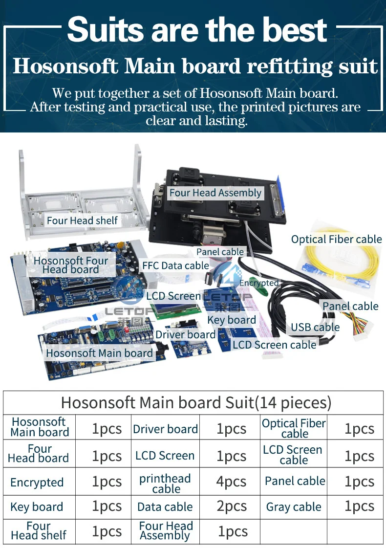 Горячая распродажа! плата принтера hoson для струйной печати 4 xp600. | Компьютеры и