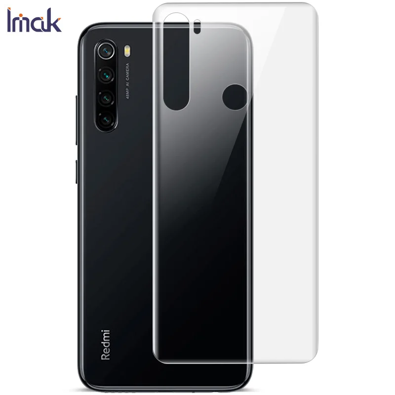 Imak Гидрогелевая пленка для Xiaomi Redmi Note 8 7 Pro задняя Передняя Задняя Защитная Прозрачная Олеофобная пленка