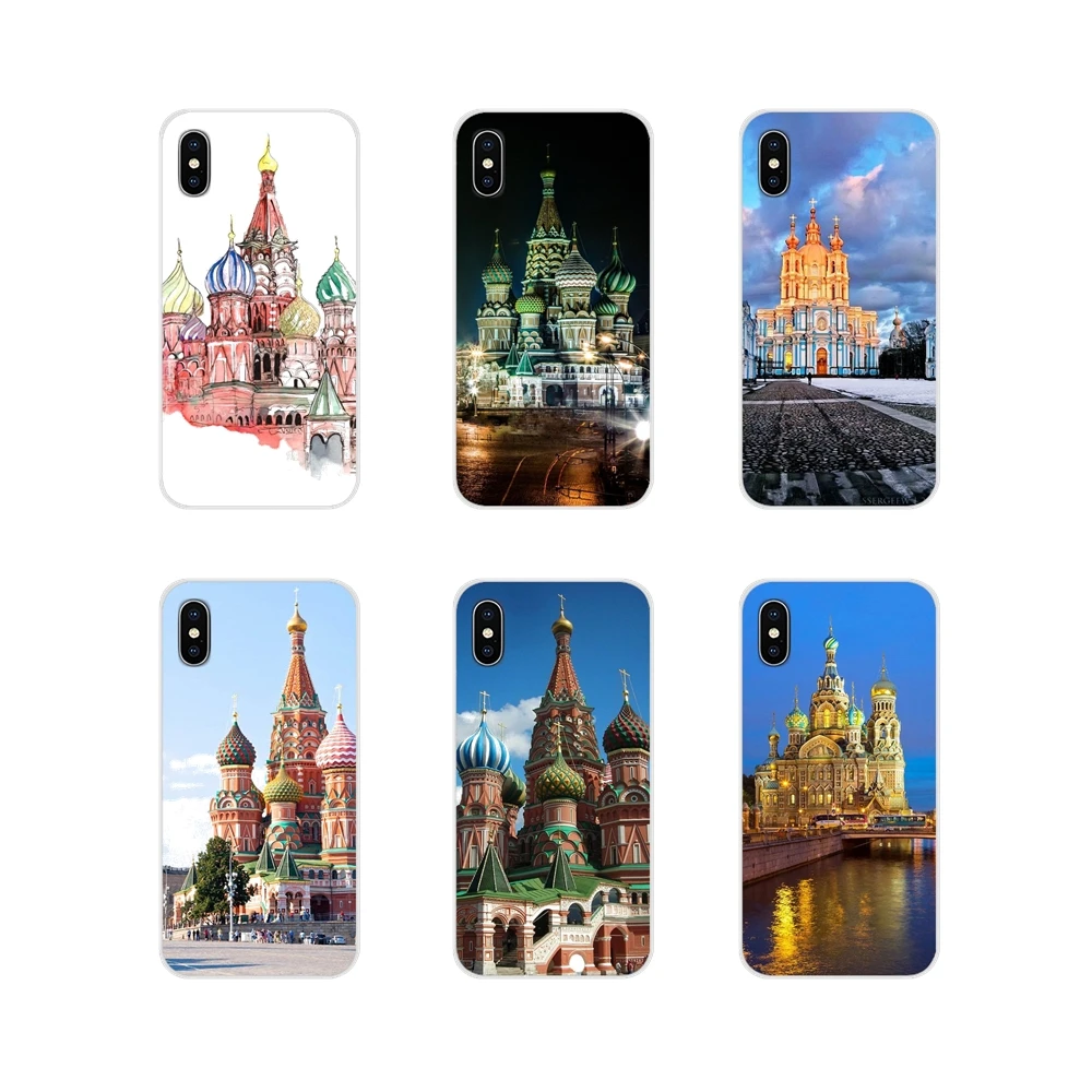 Прозрачный чехол из материала tpu Российской Федерации Санкт-Петербург для Samsung