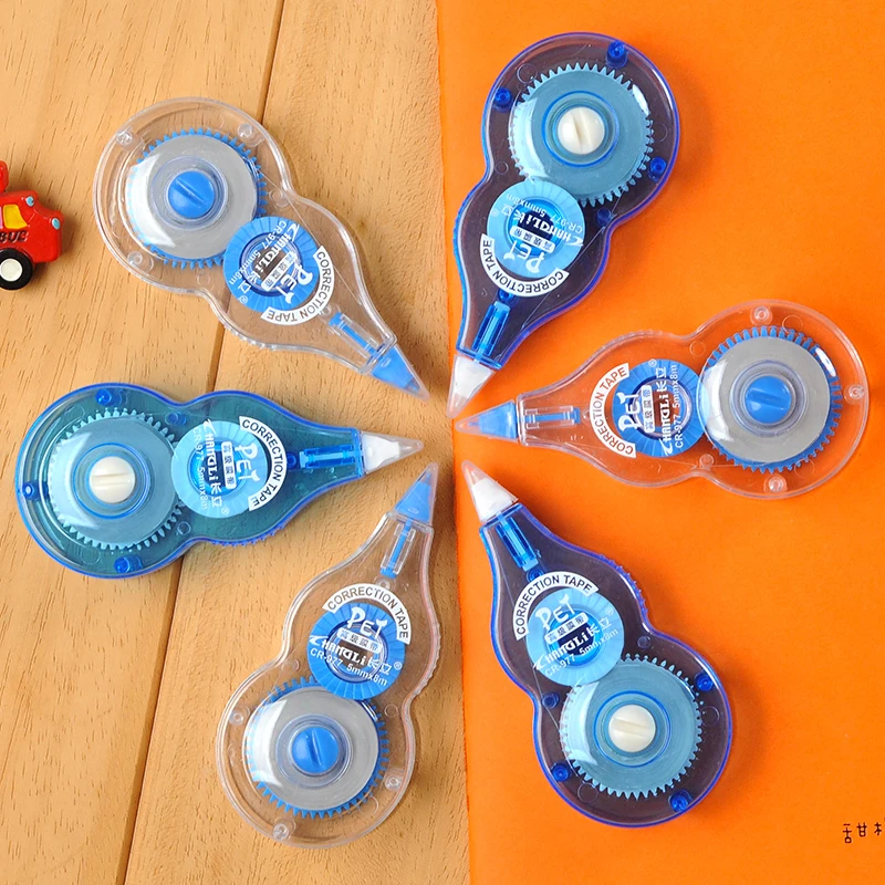 

6pcs/pack Correction Tape Roller 8mx5mm White Sticker Tape for Student Error Eraser Tape School Office Supplies Stationery