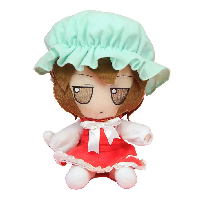 TouHou Project Chen милый косплей плюшевая кукла мягкая мультяшная игрушка день рождения