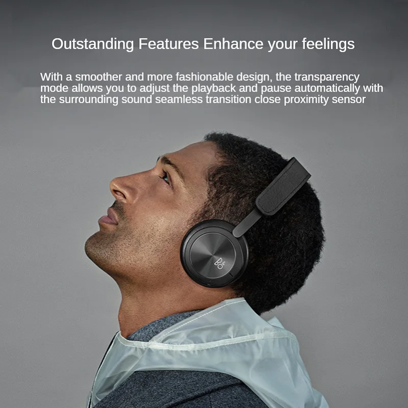 구매 B & O Beoplay H8i 무선 블루투스 헤드폰 APT-X 서브 우퍼 헤드폰 활성 소음 차단 스포츠 오버 이어 헤드폰