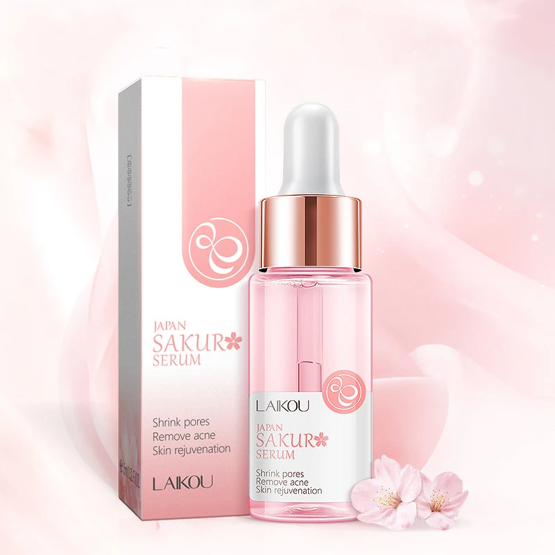 Сывороточная эссенция Sakura сужает поры Рафинированный увлажняющий отбеливающая