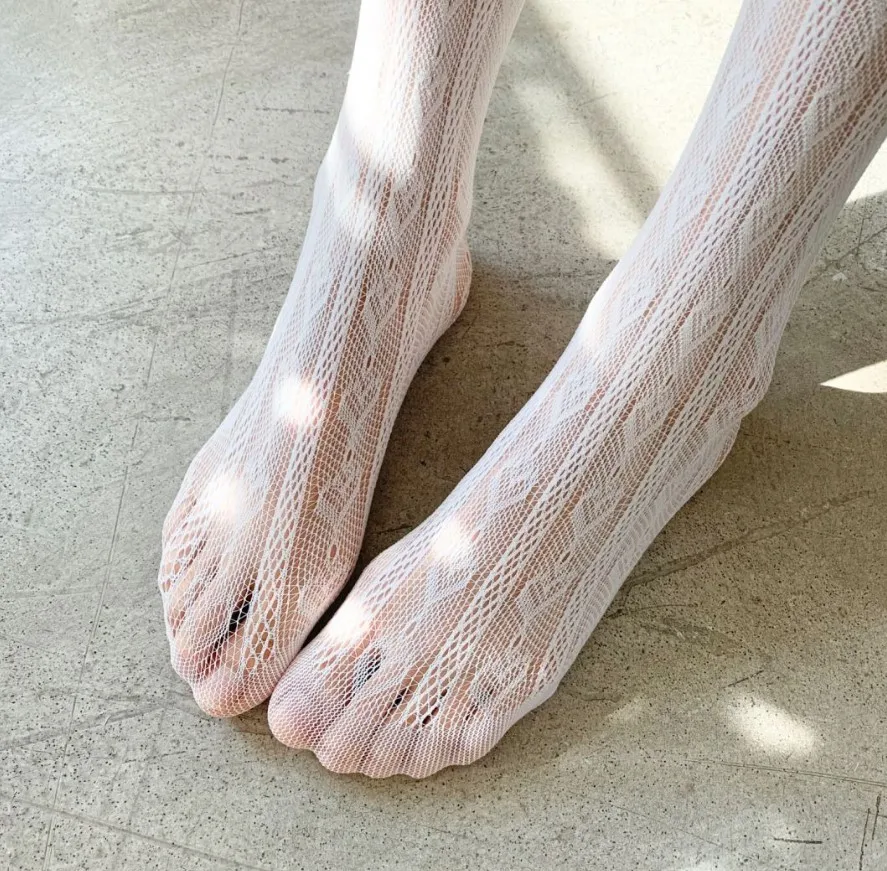 Носки жаккардовые в форме сердца 1 пара | Женская одежда