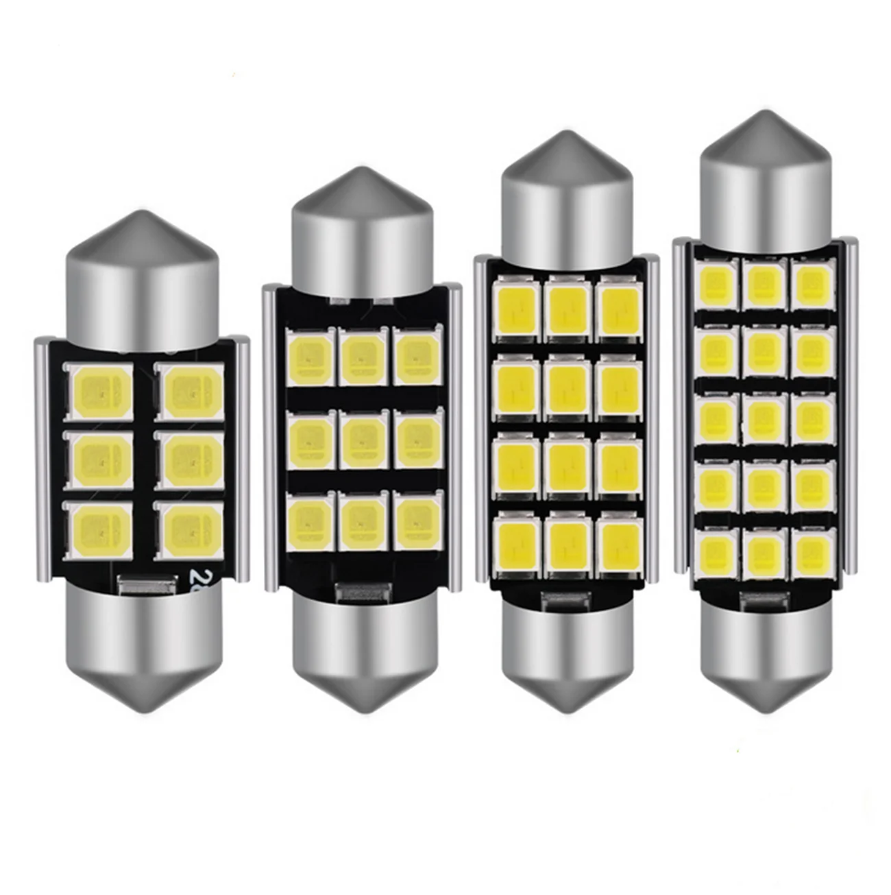 

1PC Car C5W Led 31/36/39/42MM 2835 Error Free Interior Reading Light Clearance Bulbs Auto Plate Lamp White 12V Car Accessories