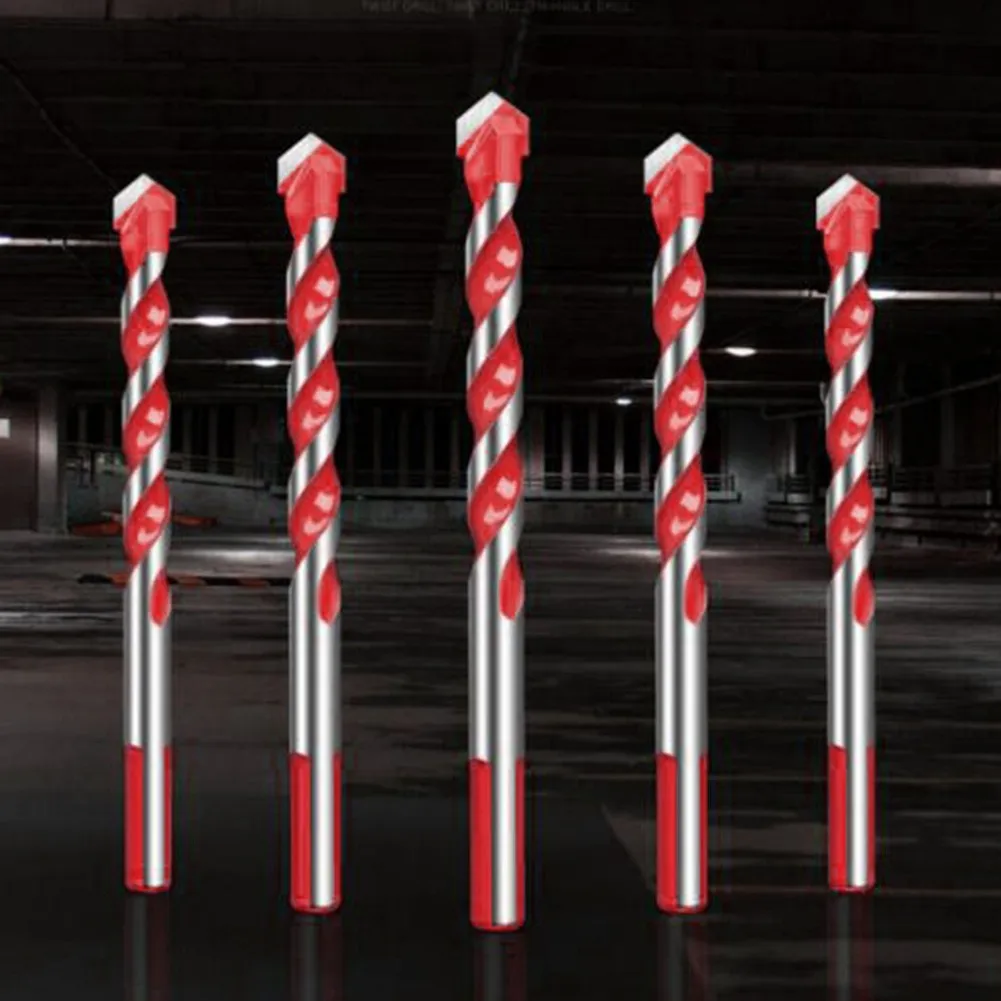 

Punching Drill Bit Set Tile 4PCS Carbide Tip Ceramic Drill Bits Drilling