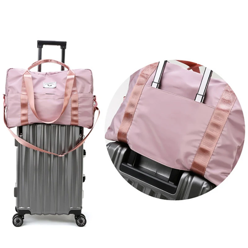 Нейлоновые спортивные сумки для женщин Водонепроницаемая спортивная сумка