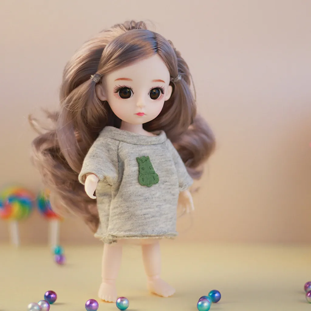 3D куклы игрушки модные для девочек подарок моделирование кукла мягкое тело