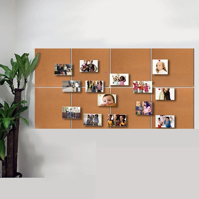 Корковая доска с буквенными надписями для домашнего офиса Декор объявлений фото