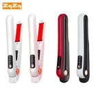 Выпрямитель для волос, беспроводной выпрямитель, беспроводной выпрямитель для волос, USB Перезаряжаемый Керамический Мини-утюжок с батареей 4000 мА