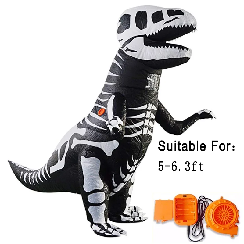 Популярный надувной костюм динозавра для взрослых аниме вечеринки косплея