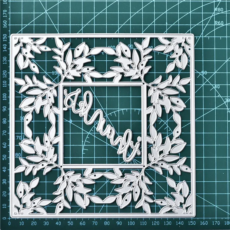 DiyArts трафареты букв лист рамы фон набор вырубных штампов изготовление