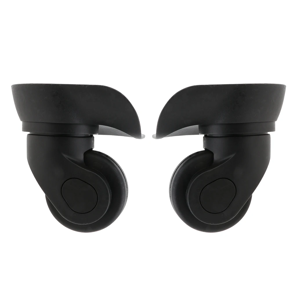 2 Pieces Specially Designed Swivel Suitcase Luggage Mute Casters Replacement Wheels for Travel