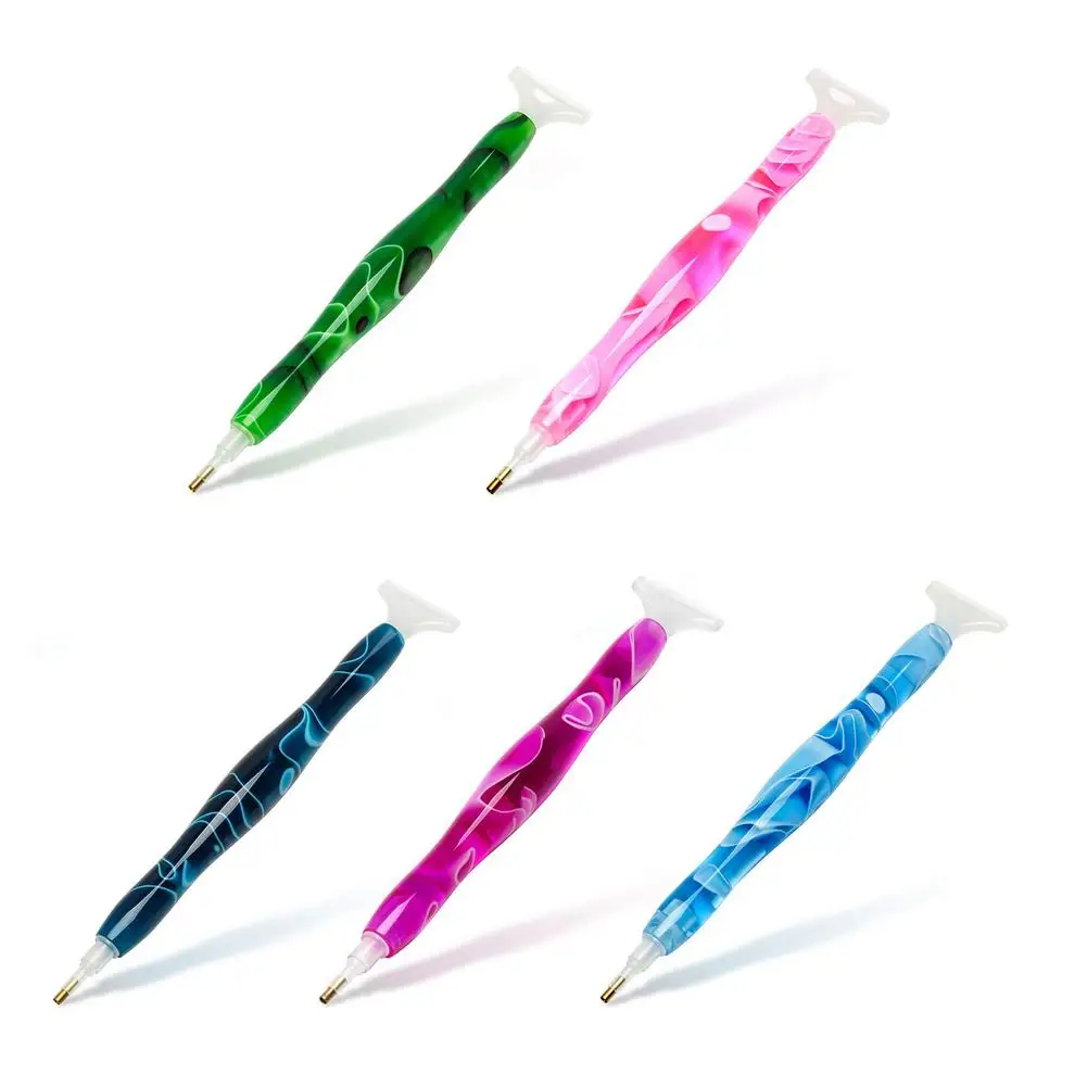 

5D Resin Embroidery Diamond Mosaic Point Pen DIY Diamond Painting Pencil Pen Rhinestone Point Tools