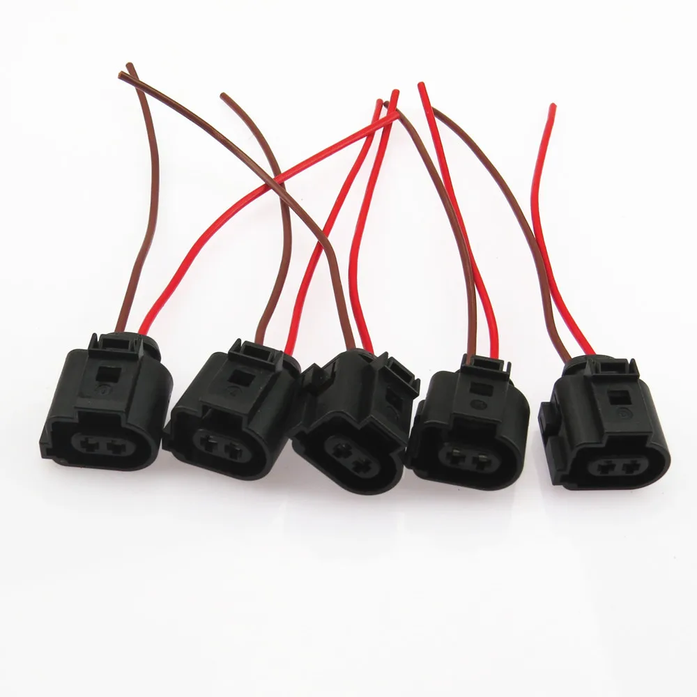 Кол во 5 задний ручной тормозной суппорт Серводвигатель кабель адаптер 1J0 973 722 A для Passat B6 Tiguan Sharan A4 B8 A5 Q5