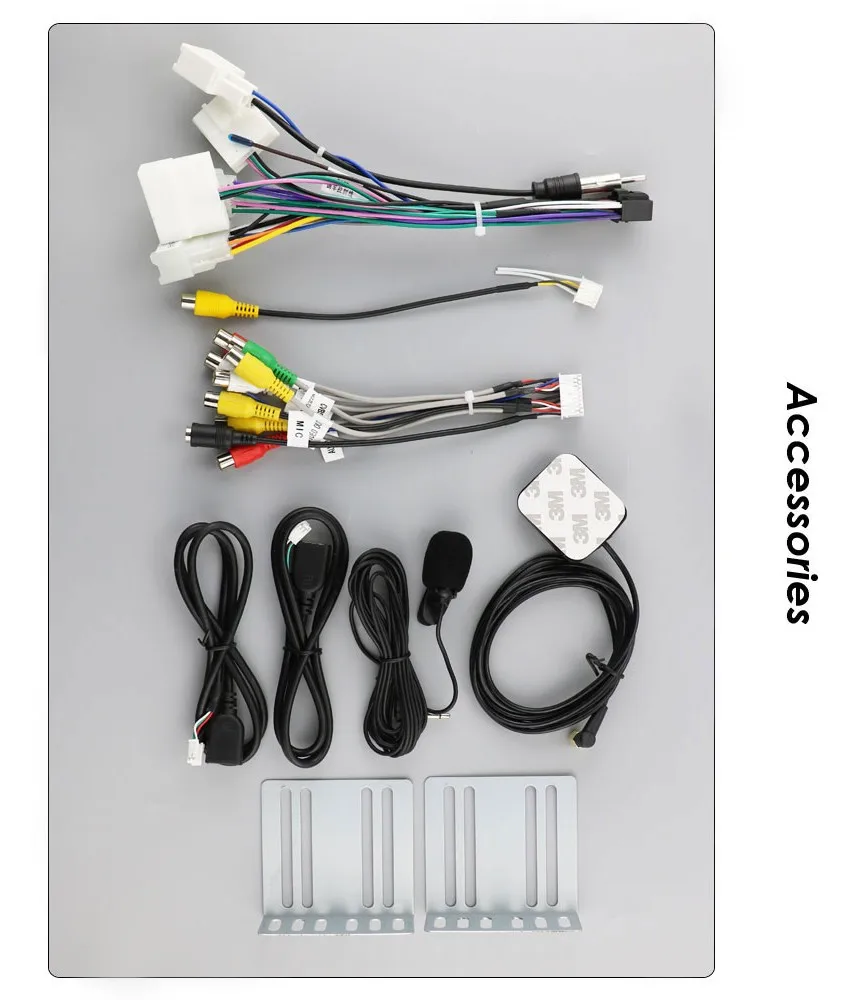 Универсальный Автомобильный мультимедийный плеер 2 + 16 дюймов стерео магнитола