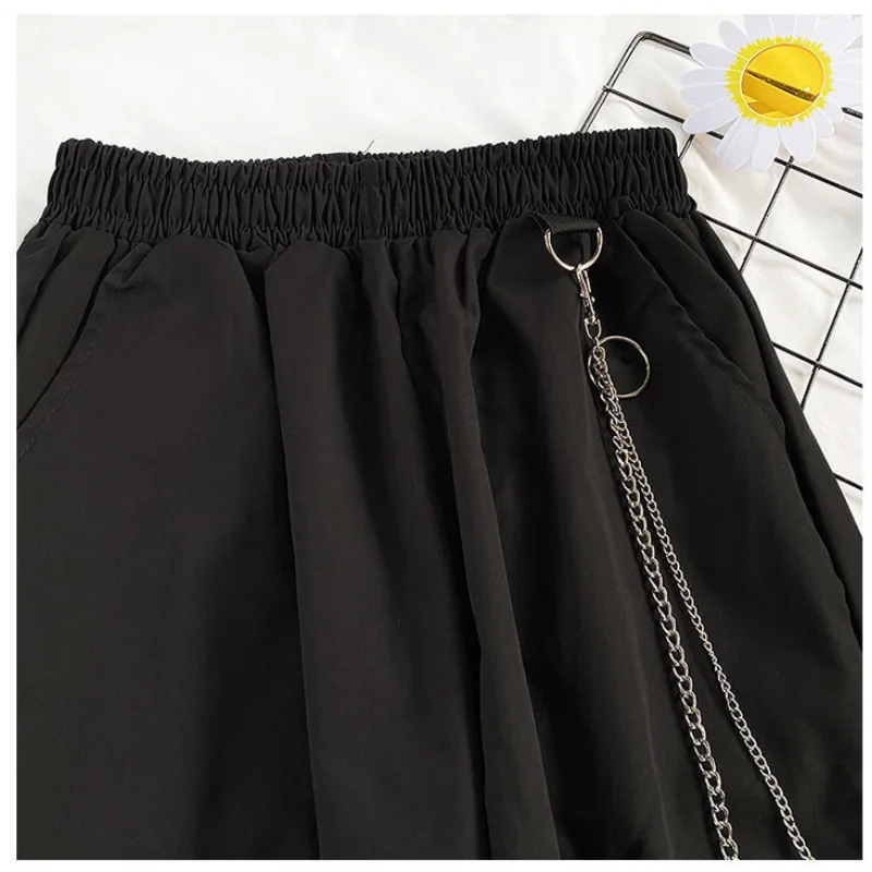 Брюки-карго женские с коротким рукавом модная повседневная рубашка в стиле