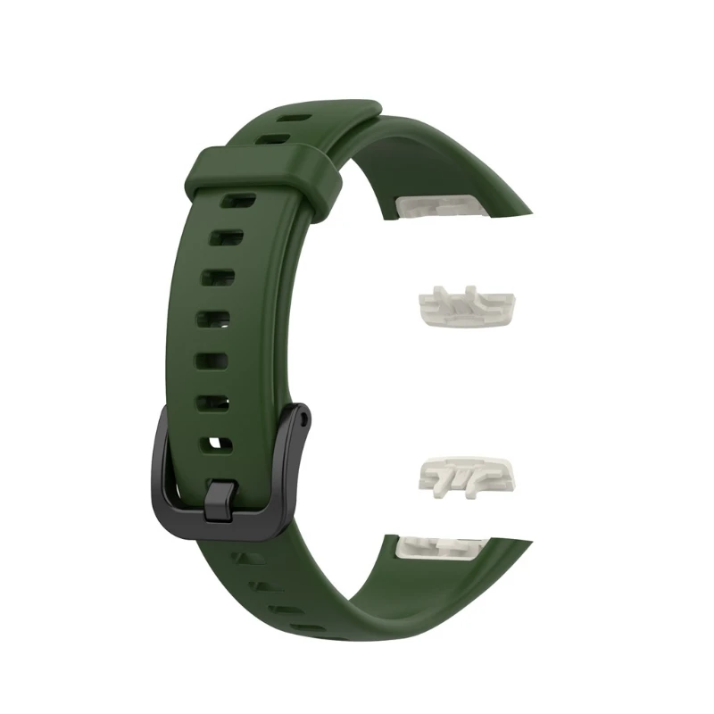 

Silicone Straps Smart Watch Belt Wristband Replacement For -Huawei Honor Band 6 K3NB