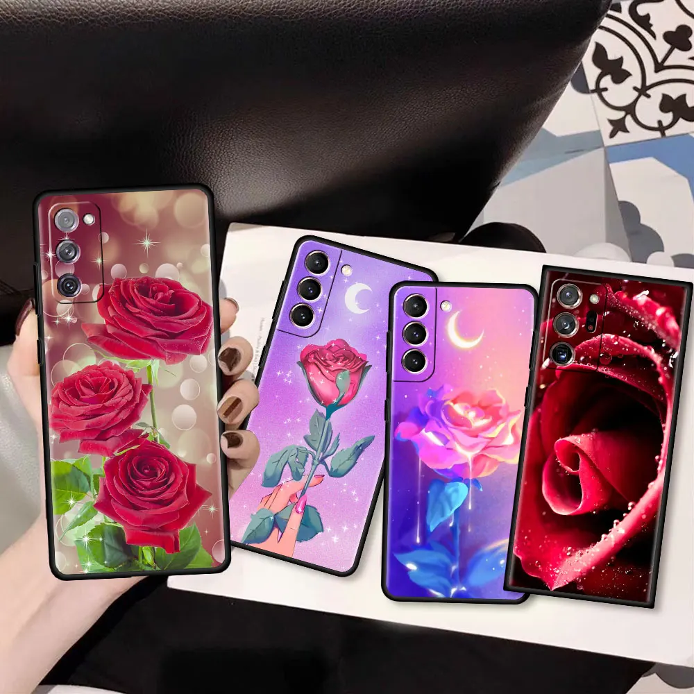 Силиконовые чехлы для Samsung S20 FE S21 Ultra чехол телефона Galaxy S10 S10e S9 S8 Plus S7 Edge мягкий с