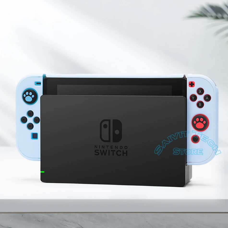 Новинка 2020 цветной защитный жесткий чехол Nintendo Switch из поликарбоната съемный