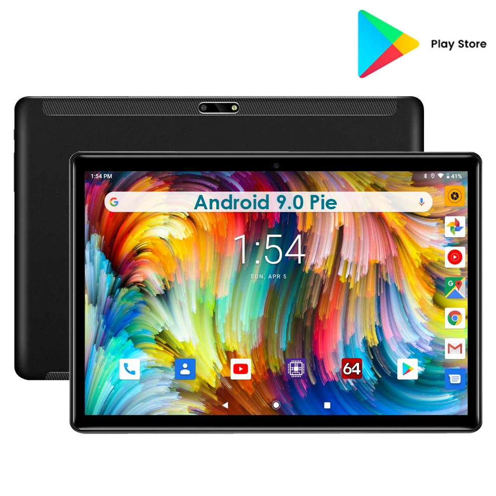 Супер 32 Гб eMMC игровой планшет четырехъядерный 10 дюймов 5MP 1280x800 полный экран