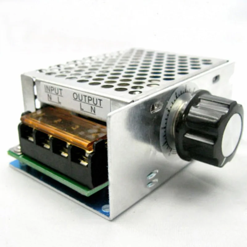 

Voltage Regulator Dimmers Motor Speed Controller AC 110V 220V SCR Temperature Control Switch Cooling Fan Tool Parts
