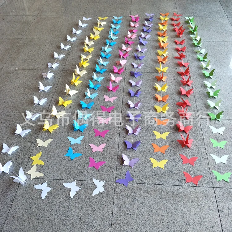 Бумага бабочка картон детская комната украшены красочные Ирис decoracion de fiestas y eventos