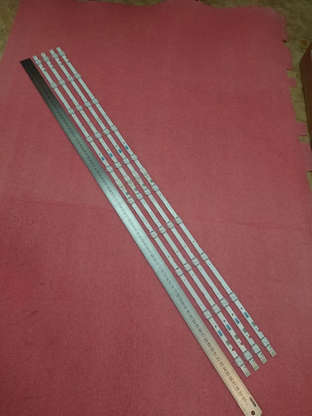 Новые 8 шт. светодиодный подсветка полосы для samsung UN50J5200AF UN50J5000AF BN96-37774A 37775A 46572A SVS50 LM41-00145A 49 FHD R L