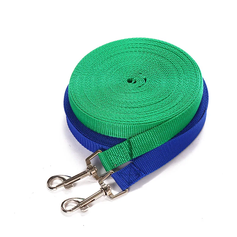 

Pet Dog Lead Leash Long Nylon Rope Obedience Training Walking Outdoor Cat Doggy Leash Pug Poodle Traction Rope Perro Accessories