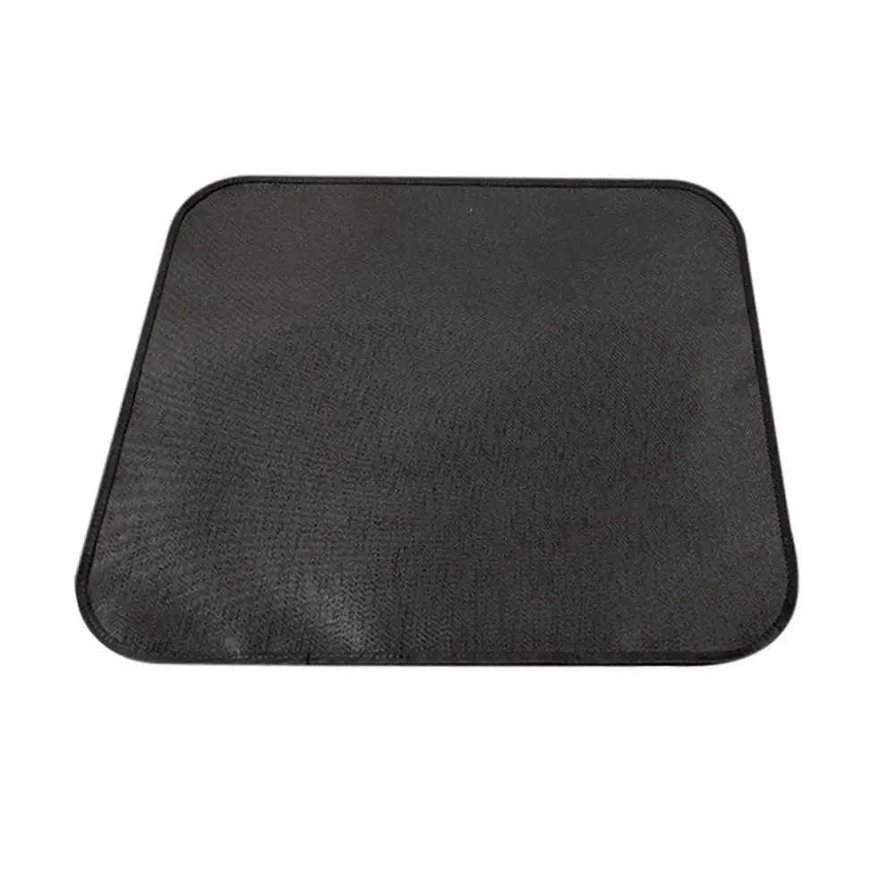 

Fireplace Mats Fireplace Hearth Rug Reusable Washable Floor Mat Indoor Flame-Resistant Pad Rectangular Hearth Pad Absorbing