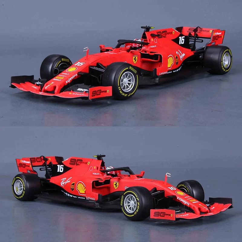 Burago 2020 Ferrari F1 Equation гоночный автомобиль Sf90 1:18 Модель автомобиля из сплава модель