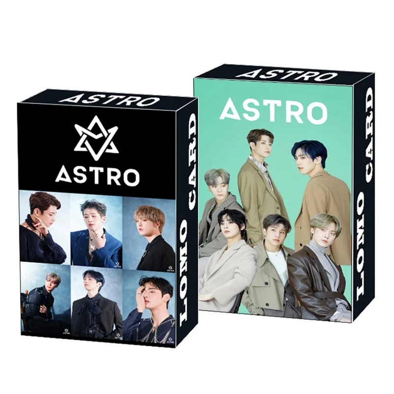 30 шт./кор. Kpop ATEEZ Astro SEVENTEEN IZONE ITZY Фотокарта Lomo Card фотографические карты Поклонники