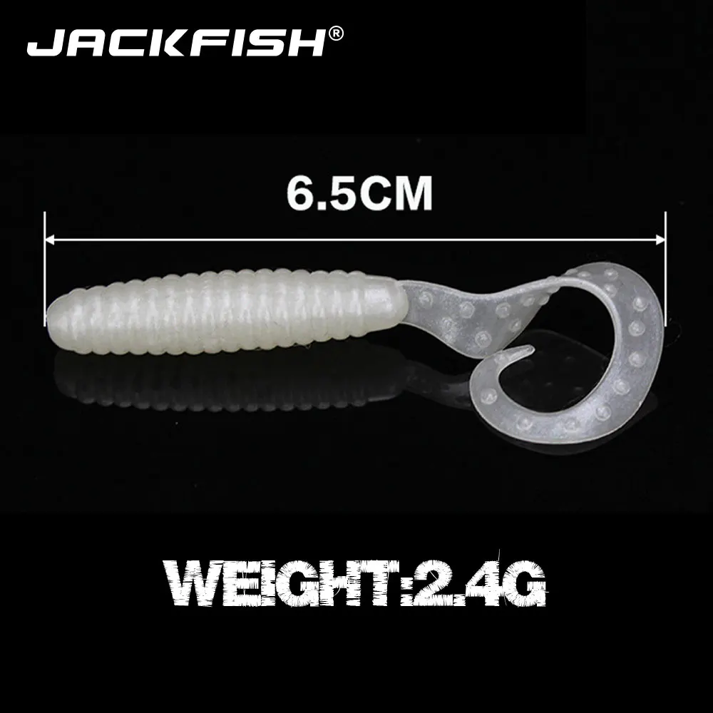 JACKFISH, 3 шт./лот, Мягкая приманка, Сатурн, червь, 2,4 г, 6,5 см, плавающие приманки, силиконовая Мягкая приманка для ловли карпа, искусственная Мягкая наживка для рыбалки