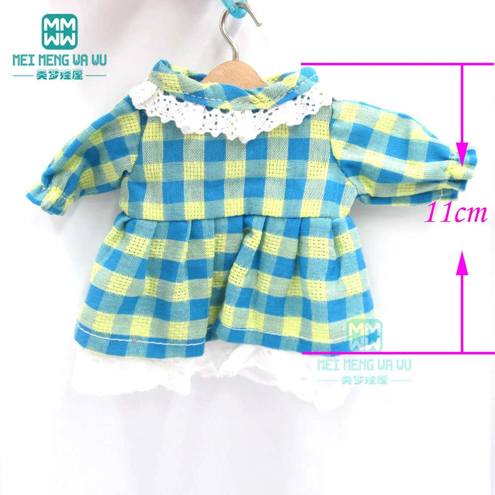 

30cm Doll Clothes for 1/6 Doll rabbit Cat Bear Plush Soft Dress Skirt Sweater