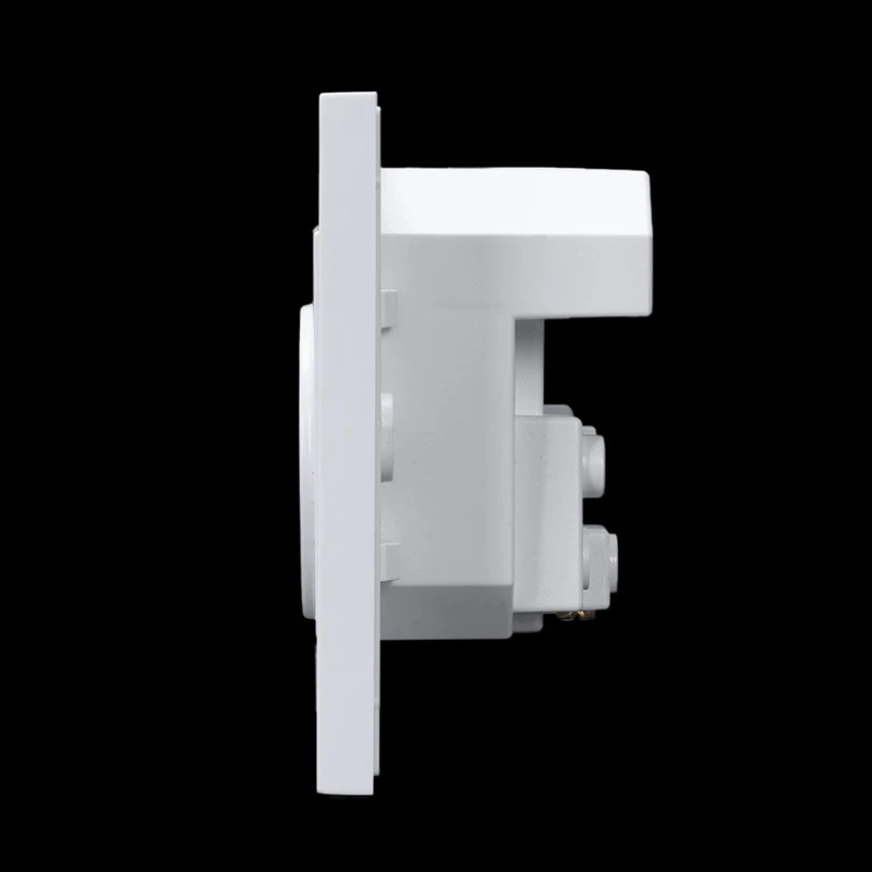 Панель настенная розетка с заземлением 16А стандарт ЕС электрическая 2100Ma двойной