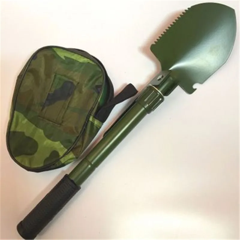 

Military Portable Multifunction Folding Shovel Stainless Steel Survival Spade Trowel Garden Camping Outdoor Tool Garden Tools
