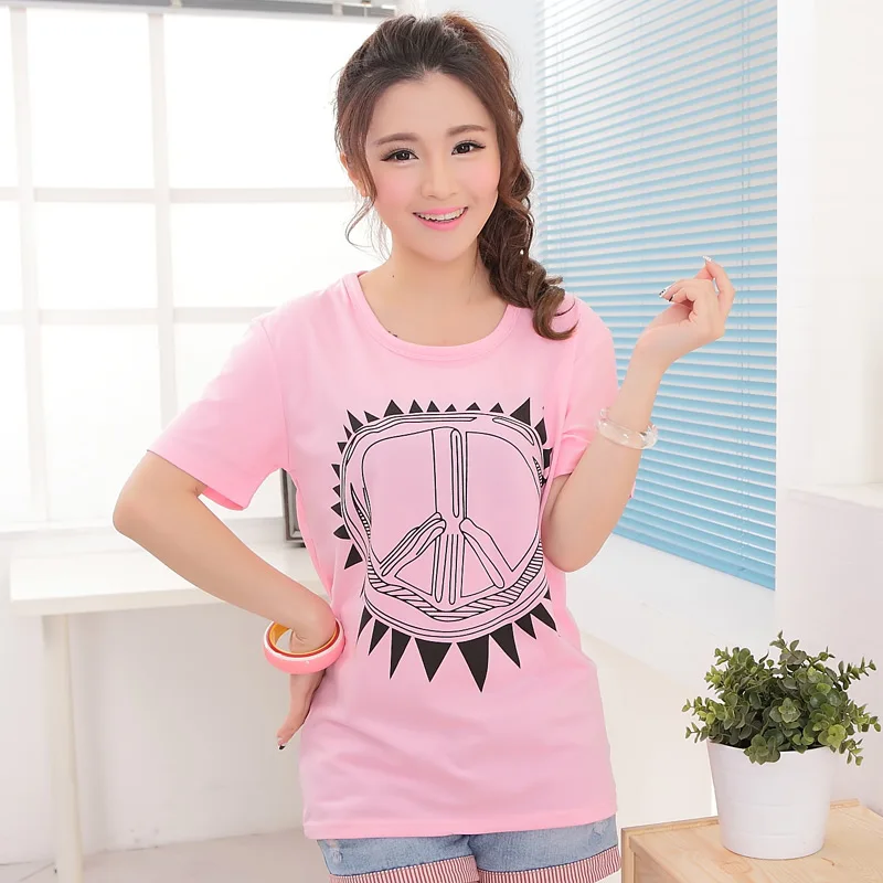 2020 оранжевая летняя модная футболка цвета хаки женская футболка| |