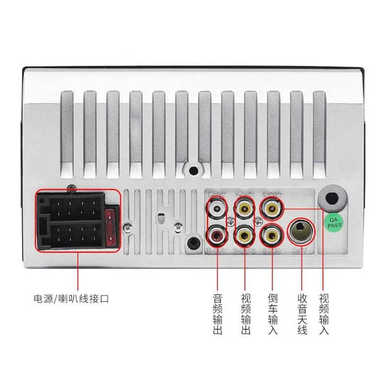 2 Din Car Radio 7&quot HD Autoradio Multimedia Player 2DIN Touch Screen Auto Audio Stereo MP5 Bluetooth USB TF FM Camera | Автомобили и