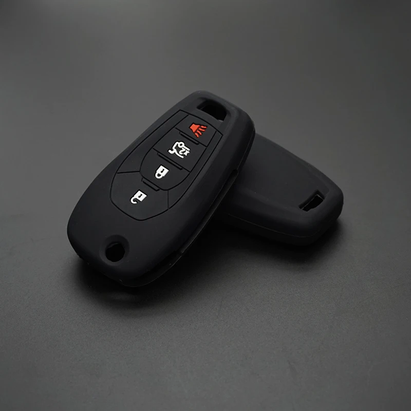 

Cocolockey силиконовый чехол для автомобильного ключа чехол для Chevrolet Spin введен кобальтовый крест Captiva Onyx LTZ 2012 4 кнопки дистанционный держатель ключей