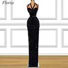 Floria вечерние платья размера плюс, женские вечерние платья для женщин, одежда для выхода в свет, для торжеств длинное платье вечернее платье 2021