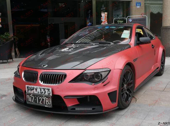 Z ART широкий тюнинг пакет для BMW E63 E64 M6 2007 2011 модифицированной кузова Комплект