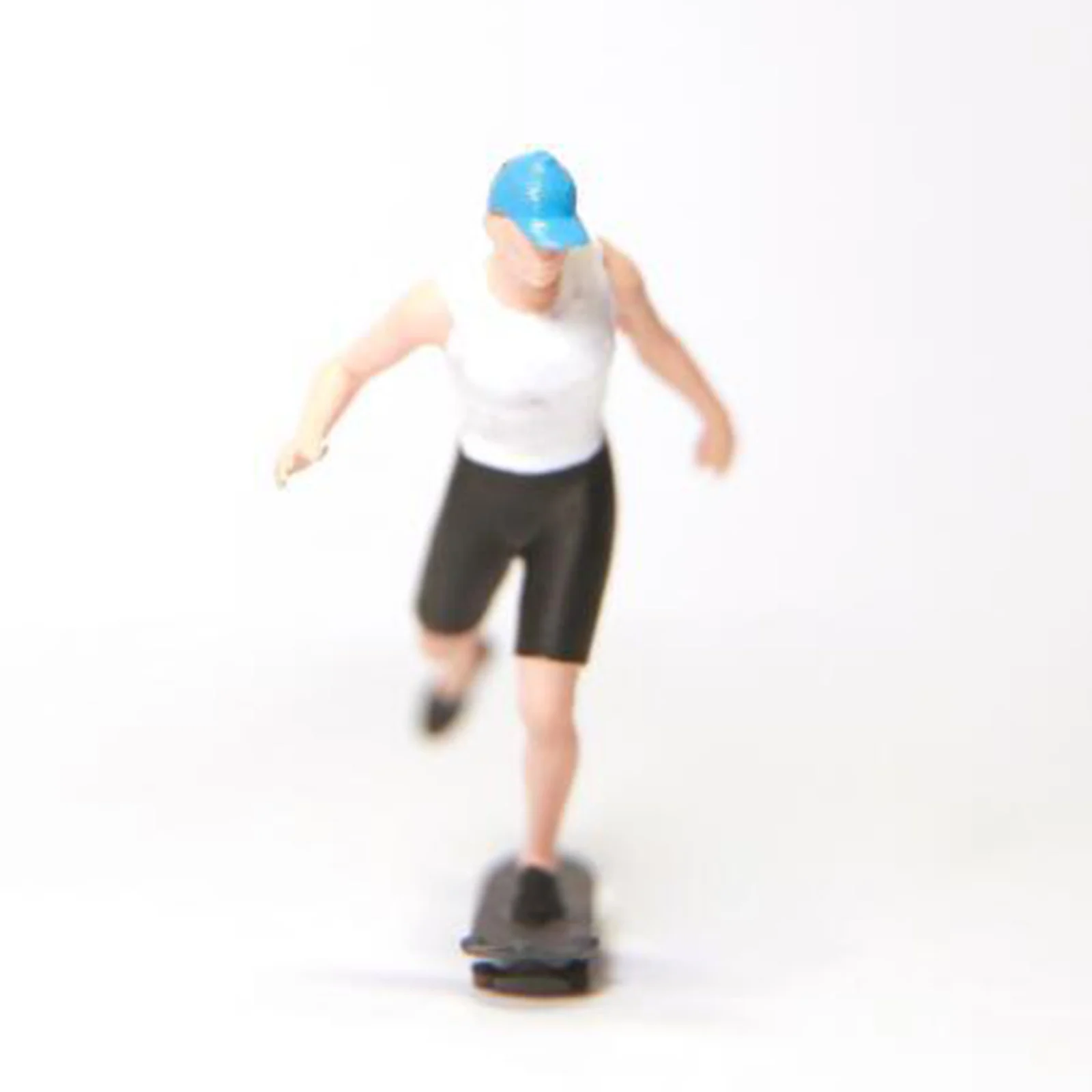 

1:64 Scale DIY Painting Skater Boy Characters People Street Building Scenery