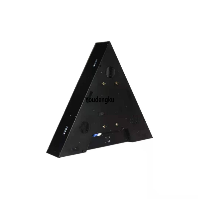 2 шт. треугольная светодиодная матрица 16x30 Вт + 576*0 (3в1 rgb) RGBW фоновый стробоскоп