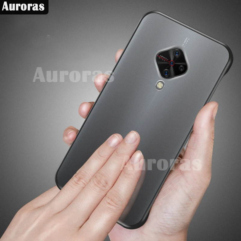 Auroras ЧЕХОЛ ДЛЯ vivo V17 Прозрачная Жесткая рамка без полей противоударный чехол для