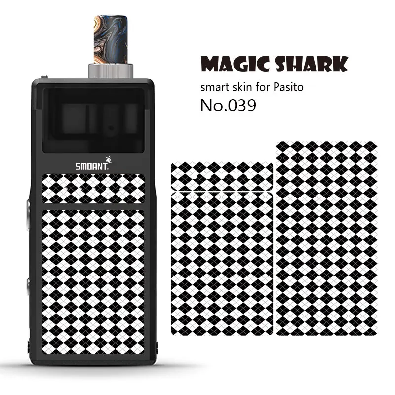 Magic Акула ультра тонкий мех мне по номеру + вы череп камень печати Футляр для вейпа